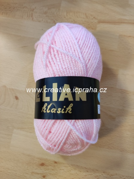 pletací příze Klasik 50g růžová 2197